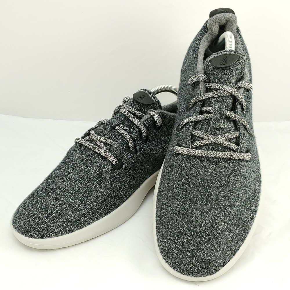 Allbirds Wool Runners Men's 10 Gray Merino Wool Sneakers Shoes New Zealand Wool